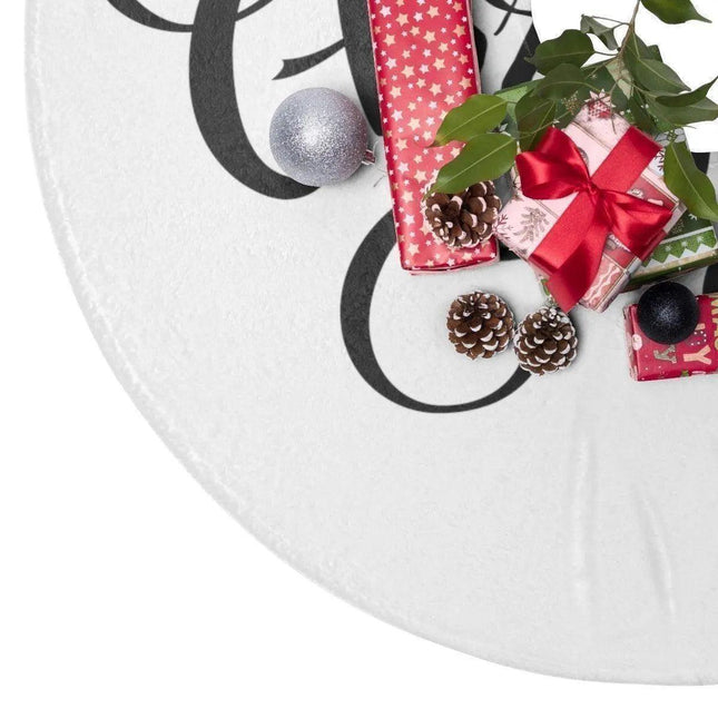 Cozy Up Your Christmas Tree with an Elegant Soft Fleece Tree Skirt