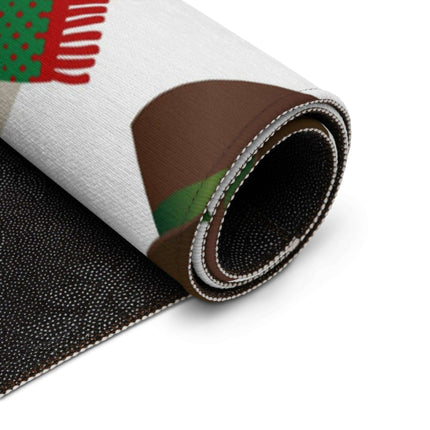 Cozy Winter Wonderland Snowman Plush Area Rug - Embrace Comfort and Classic Charm