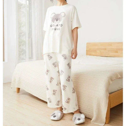 Cozy Women's Cotton-Modal Sleep & Loungewear Set - Perfect for Home Relaxation - Très Elite