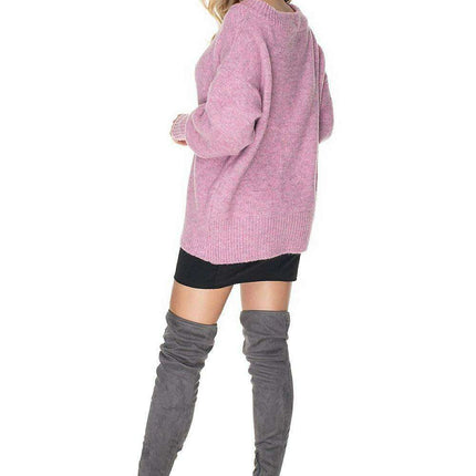 Cozy Wool Blend Oversized Sweater - Très Elite