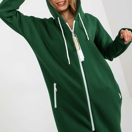 Cozy Zip-Up Cotton Hoodie - Très Elite