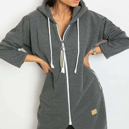 Cozy Zip-Up Cotton Hoodie - Très Elite