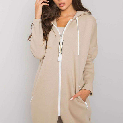 Cozy Zip-Up Cotton Hoodie - Très Elite