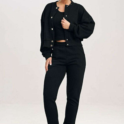 Cozy Zip-Up Lounge Ensemble