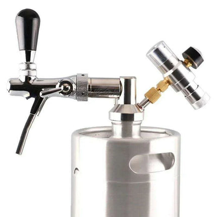 Craft Your Own Beer Anywhere: Portable Stainless Steel Mini Keg Dispenser System - Très Elite