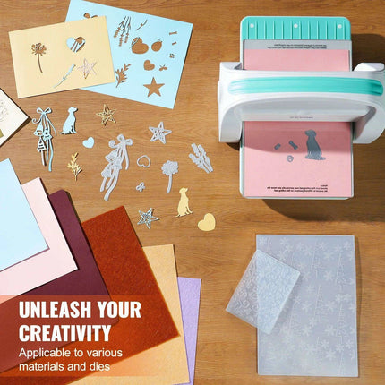 CraftMaster 6/9in Manual Die Cutting & Embossing Kit for Ultimate DIY Creations - Très Elite