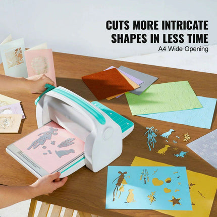 CraftMaster 6/9in Manual Die Cutting & Embossing Kit for Ultimate DIY Creations - Très Elite