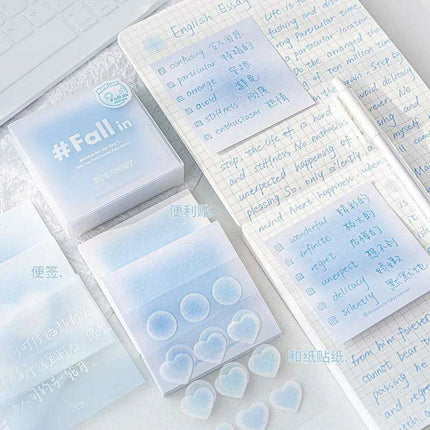 Creative Canvas: INS Gradient Smudge Memo Pad for Artistic Expression - Très Elite