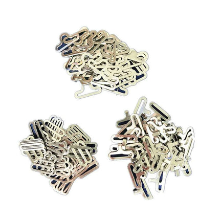 Creative Copper Bow Tie Clip Craft Set - 50 Piece DIY Kit for Unique Accessories - Très Elite