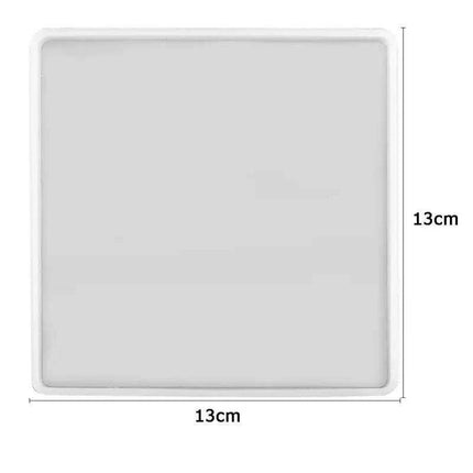 Creative Custom Coaster Silicone Mold Kit for Unique Designs..