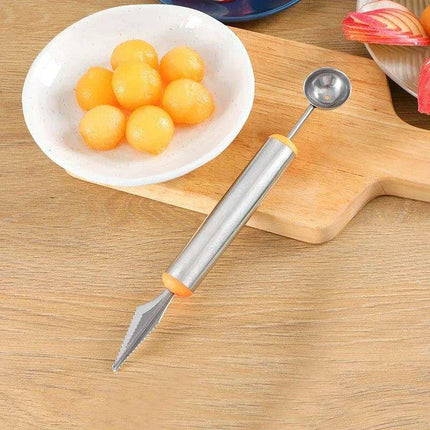 Creative Fruit Carving Knife Set with Artistic Apple Design - Elevate Your Presentation - Très Elite