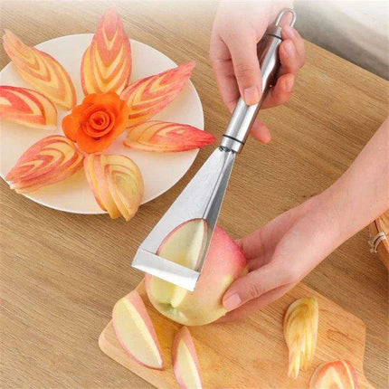 Creative Fruit Carving Knife Set with Artistic Apple Design - Elevate Your Presentation - Très Elite