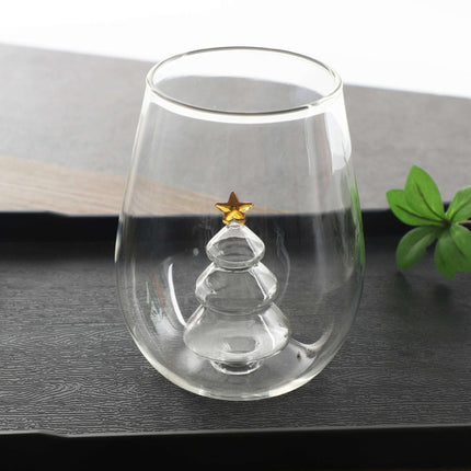 Creative High Borosilicate Glasses Christmas Tree- Très Elite- Très Elite