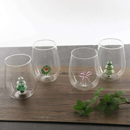 Creative High Borosilicate Glasses Christmas Tree- Très Elite- Très Elite