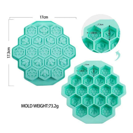 Creative Honeycomb Silicone Molds for Baking and Crafting Excellence - Très Elite