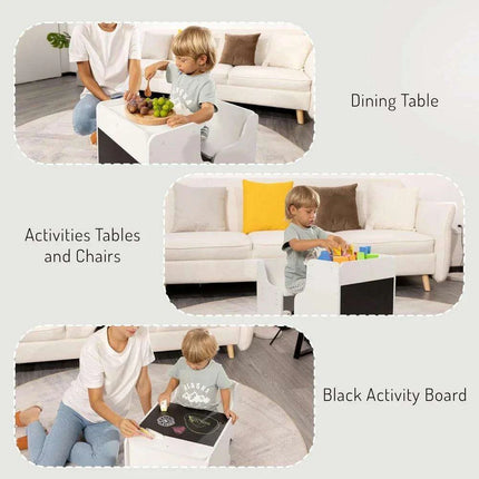 Creative Kids' Activity Table and Chair Set - Safe and Versatile for Growing Minds - Très Elite