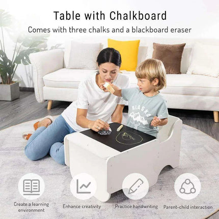 Creative Kids' Activity Table and Chair Set - Safe and Versatile for Growing Minds - Très Elite