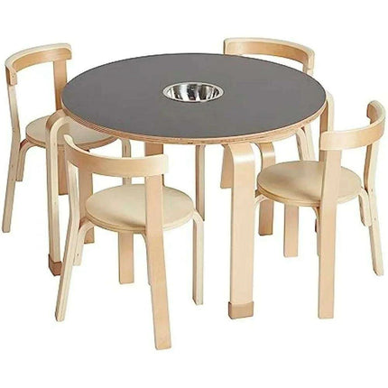Creative Kids' Chalkboard Activity Table and Chair Set - Educational Wooden Furniture for Imaginative Learning - Très Elite