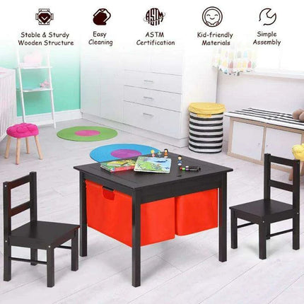 Creative Kids' Play and Study Table Set with Storage - Engaging Furniture for Educational Fun - Très Elite- Très Elite