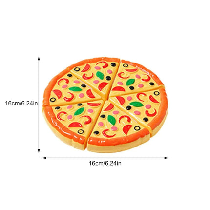 Creative Pizza Slice Cutting Play Set for Kids' Imaginative Learning and Fun