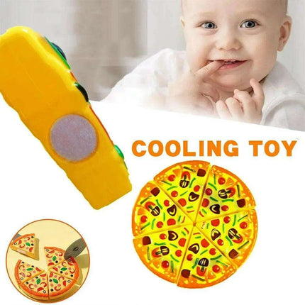 Creative Pizza Slice Cutting Play Set for Kids' Imaginative Learning and Fun