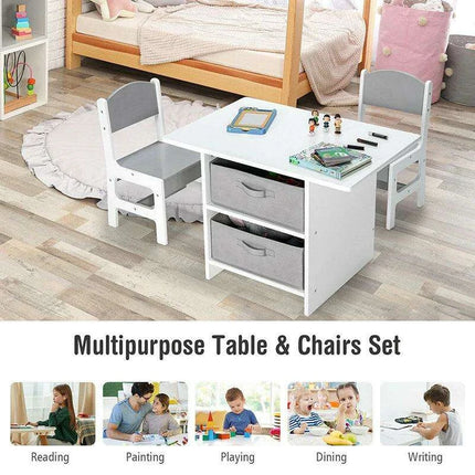 Creative Playtime Table and Chair Set for Kids - Interactive Furniture with Storage Solutions - Très Elite