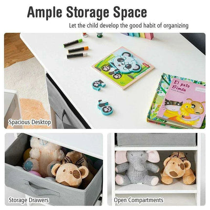 Creative Playtime Table and Chair Set for Kids - Interactive Furniture with Storage Solutions - Très Elite