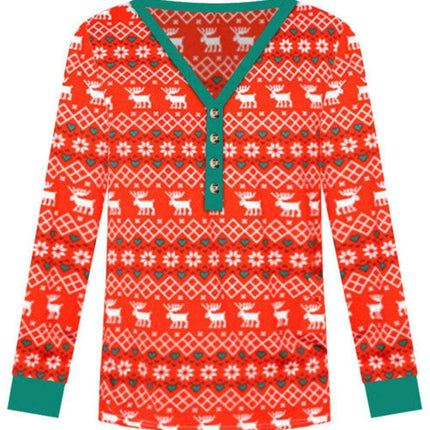 Crimson Cheer Festive Lounge Set - Très Elite