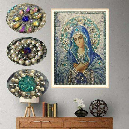 Crystal Diamond Painting Kit with Diverse Shapes for Artistic Brilliance - Très Elite