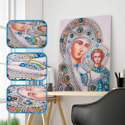 Crystal Diamond Painting Kit with Diverse Shapes for Artistic Brilliance - Très Elite