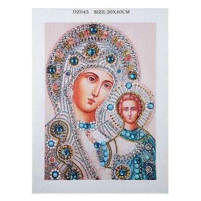 Crystal Diamond Painting Kit with Diverse Shapes for Artistic Brilliance - Très Elite