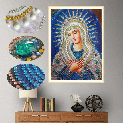 Crystal Diamond Painting Kit with Diverse Shapes for Artistic Brilliance - Très Elite