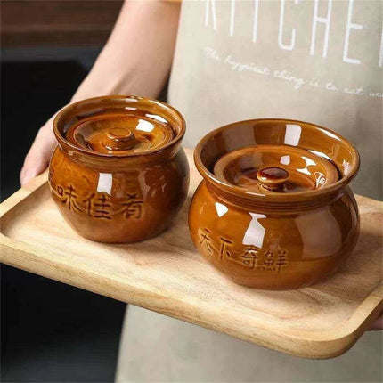 Culinary Artisan's Premium Clay Stew Pot Collection - Elevate Your Cooking Skills - Très Elite