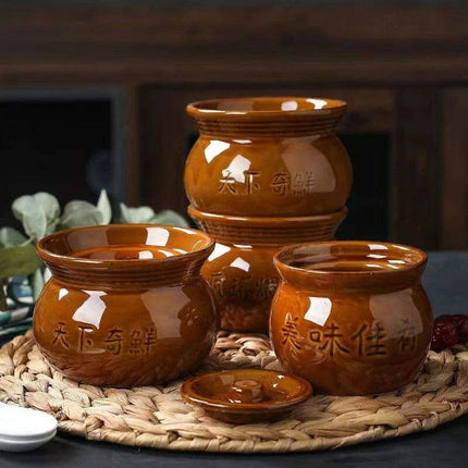 Culinary Artisan's Premium Clay Stew Pot Collection - Elevate Your Cooking Skills - Très Elite