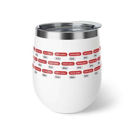Cupid's Delight 12oz Insulated Stainless Steel Tumbler - Perfect Temperature Control - Très Elite