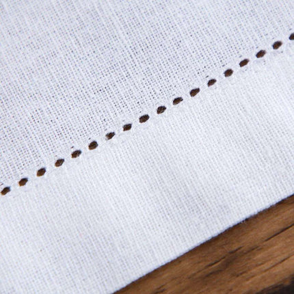 Custom Embroidered Festive Monogram Christmas Table Linen Collection - Très Elite