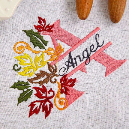 Custom Embroidered Luxury Napkins with Personalized Monogram - Elegant Dining Essential - Très Elite