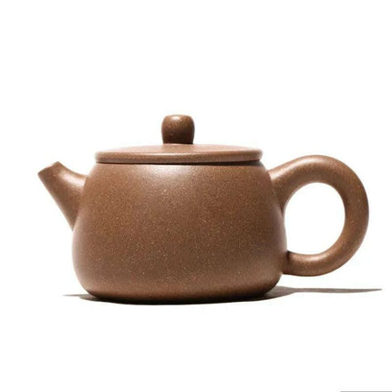 Custom Handmade 100ml Yixing Purple Clay Teapot by Artisan Pan Ruiling - Elegant Zisha Tea Infuser Set - Très Elite