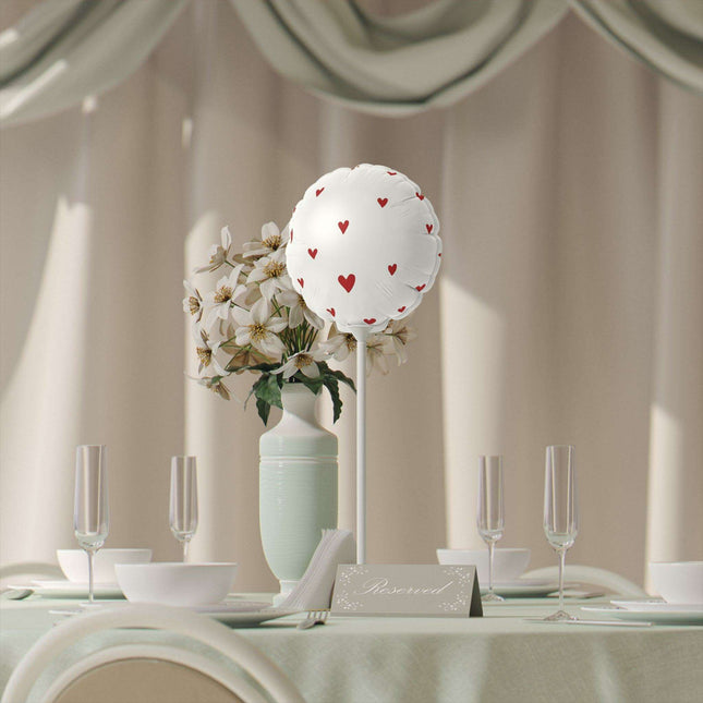 Customizable 6" Stylish Matte Balloon Collection - Perfect for Romantic Occasions