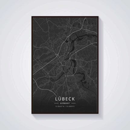 Customizable Abstract Canvas Art Print (Vertical) - Très Elite