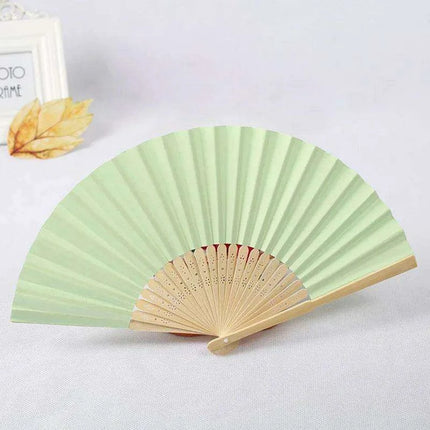 Customizable Bamboo Folding Fan for Artistry and Unique Gifting