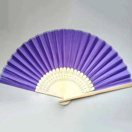Customizable Bamboo Folding Fan for Artistry and Unique Gifting - Très Elite