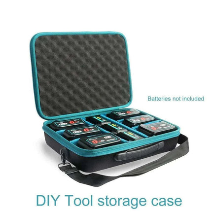 Customizable Battery Storage Case - Durable, Travel-Friendly & Waterproof Design..