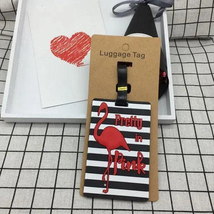 Customizable Cartoon Animal Luggage Tags: Fun Travel Identification Solution - Très Elite