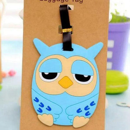 Customizable Cartoon Animal Luggage Tags: Fun Travel Identification Solution - Très Elite