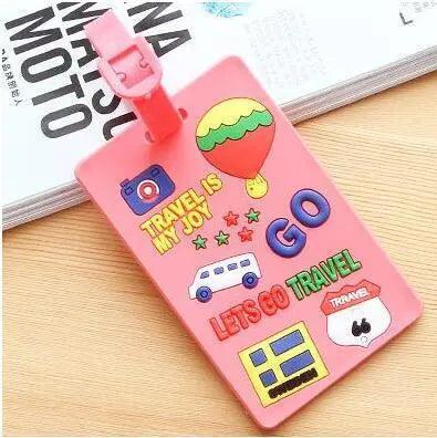 Customizable Cartoon Animal Luggage Tags: Fun Travel Identification Solution