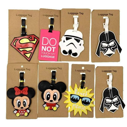 Customizable Cartoon Animal Luggage Tags: Fun Travel Identification Solution - Très Elite