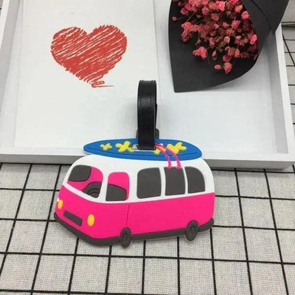 Customizable Cartoon Animal Luggage Tags: Fun Travel Identification Solution - Très Elite