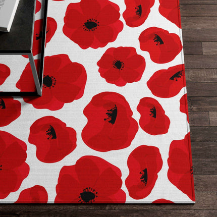 Customizable Elite Poppy Dornier Luxurious Area Rug - Chic & Secure Design - Très Elite