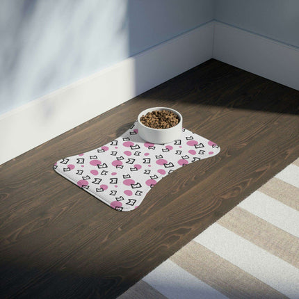 Custom Pet Feeding Mat – Bone or Fish Shape